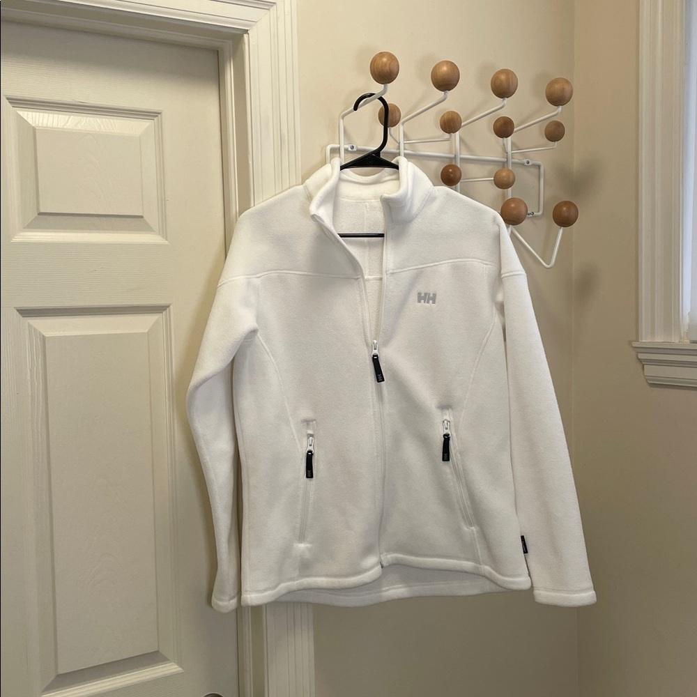 Helly Hansen - Polartec 200 Series Zip Up Fleece Light Jacket White - L
